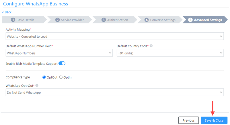 Leadsquared-Chat360-integration-authentication